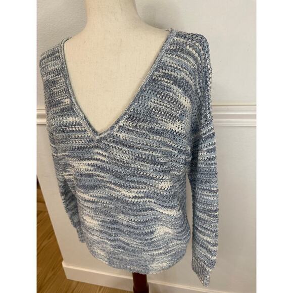Madewell Southbrook Open Stitch Pullover Sweater, Size Small. space Dye - Picture 2 of 6